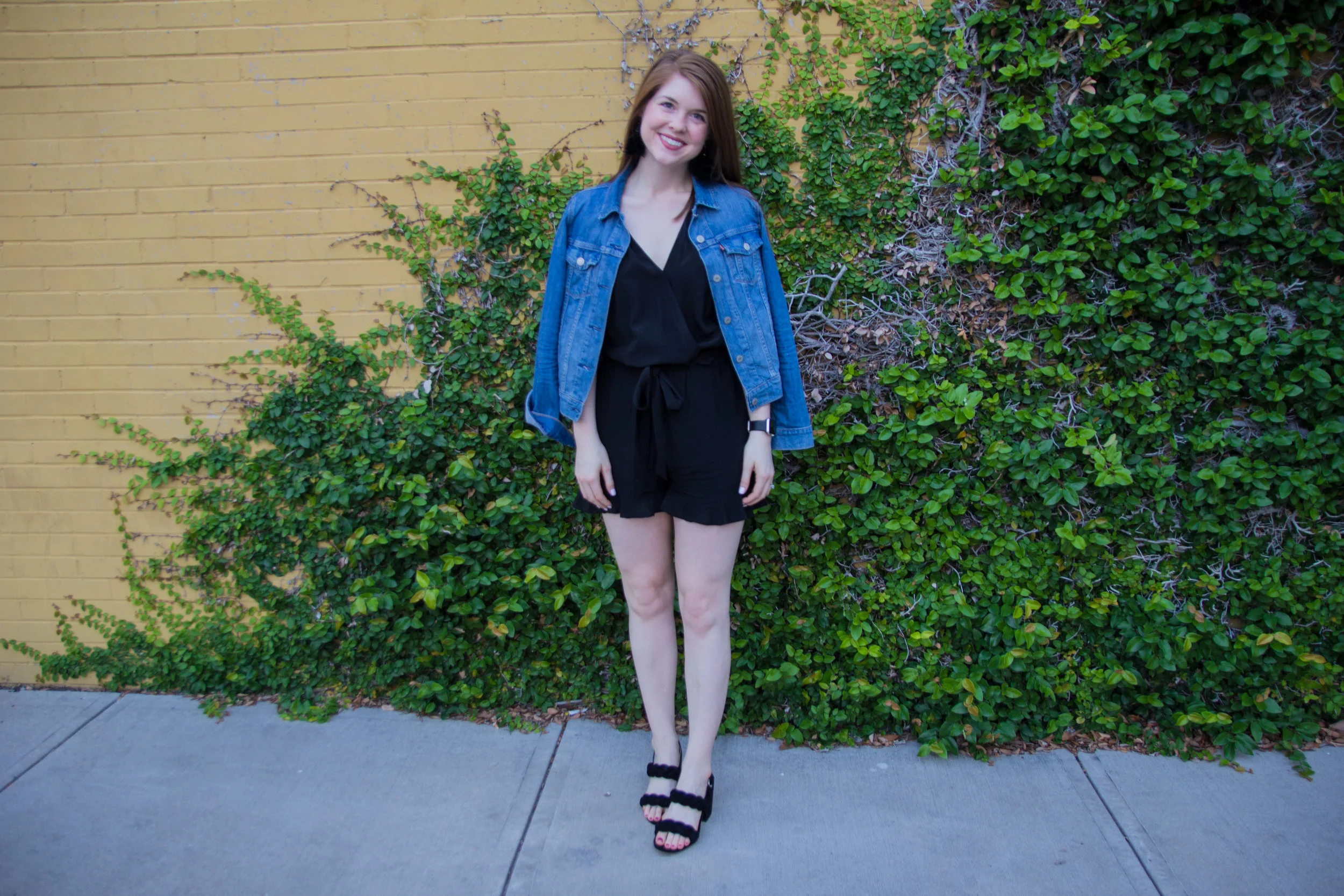 Long romper shop with jacket